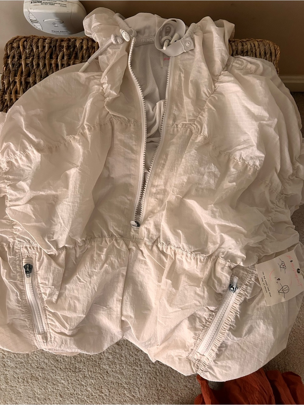 We The Free Free People Happy Camper Oversized Hooded Puffer Jacket - Picture 8 of 16